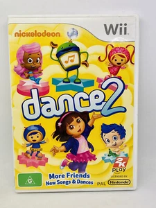 Nickelodeon Dance 2 Nintendo Wii PAL *No Manual* Wii U Compatible Dora - Picture 1 of 4