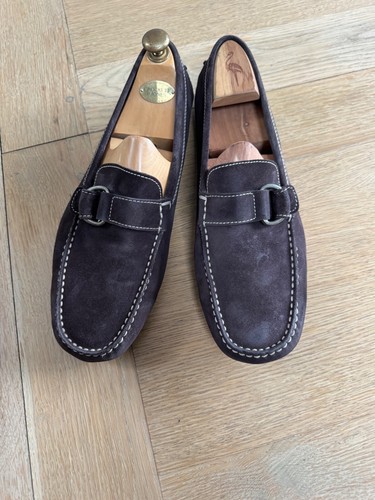 TOD’S MOCASSINI TODS SCAMOSCIATI CON FIBBIA VINTAGE