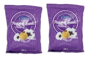 Blue Poppy seeds ground for superfood porridges and smoothies 2x200g - Picture 1 of 2