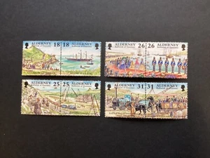 ALDERNEY 1997 Garrison Island Set (1st Series) MNH (A512) - Imagen 1 de 2