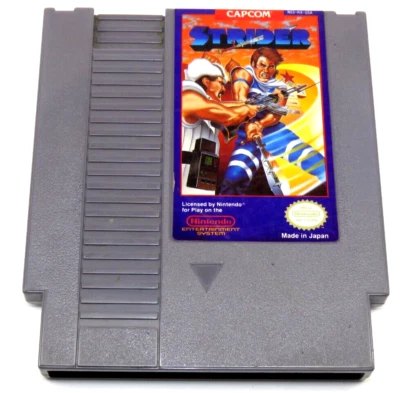 Strider (NES, 1989) By Capcom (Cartridge Only) NTSC - Image 1 of 4