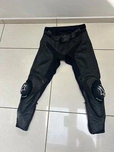 Alpinestars Missile v3 Leather Motorcycle Trousers Engineered Fit Dual Layer - Picture 1 of 3