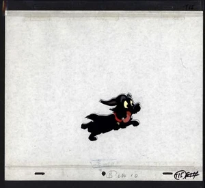 TOTO cairn terrier PERRO mago OZ NIÑOS animación celda arte dibujo HYPERION/DISNEY - Imagen 1 de 5