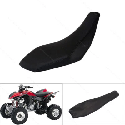 Black Cloth Replacement Seat Cover Fits 2008-2018 Honda Sportrax Trx 400 EX - Image 1 of 4
