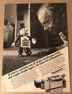 1983 Panasonic FP-2520 Copier Copy Machine vintage print ad 80's advertisement - Picture 1 of 1