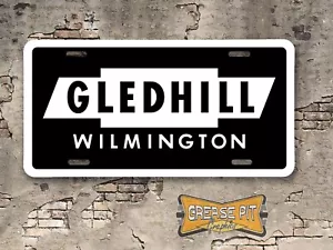Fred Gledhill Chevrolet Novelty License Plate Wilmington Black - Picture 1 of 1