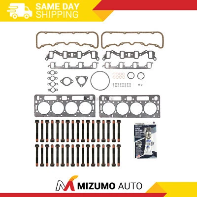 Head Gasket Bolts Set Fit 92-02 Chevrolet GMC 6.5L OHV DIESEL TURBO - Image 1 of 4