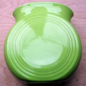 LN Fiesta MILLENIUM II Scheibenvase Chartreuse MACY Exclusive OOP Limited Edition - Bild 1 von 6