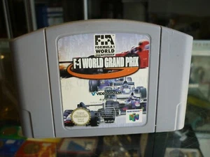 F-1 WORLD GRAND PRIX FORMULA 1 (JUEGO NINTENDO 64) (SOLO CARTUCHO) - Imagen 1 de 6