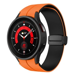 Magnetic Silicone Band Straps For Samsung Galaxy Watch 6 40/44mm Classic 43/47mm - Photo 1/24