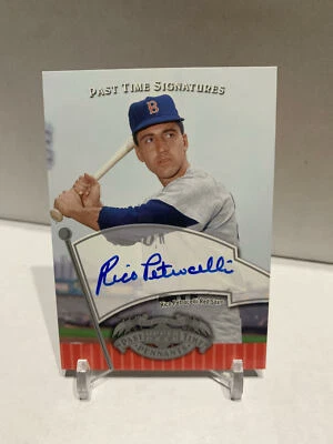 2005 Upper Deck Past time Signatures Rico Petrocelli #RP Boston Red Sox - Image 1 of 2