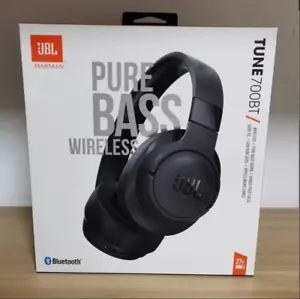 JBL Tune 700BT by Harman Wireless Bluetooth Headphones Black AU - Picture 1 of 7