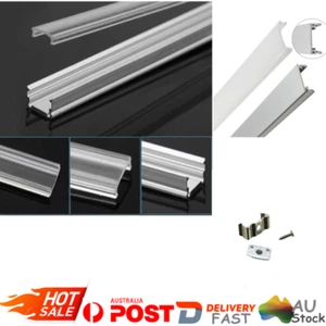 Aluminium Channel Alloy Profile Bar HEATSINK Diffuser Track for LED Strip Light - Picture 1 of 11