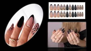Künstliche Nägel zum aufkleben press on nails fertig zum aufkleben 24pc - Bild 1 von 8