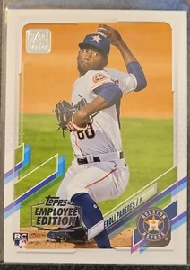 2021 Topps Employee Edition Enoli Paredes Rare Parallel RC #569 Houston Astros - Picture 1 of 2