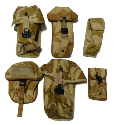 versch. MOLLE Taschen Britische Armee DPM Desert Tarn Koppeltasche Gürteltasche - Bild 1 von 2