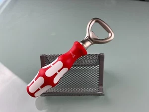 Wera Xmas Christmas Red White Special Rare Limited Bottle Opener Cap Lifter NEW! - Bild 1 von 8