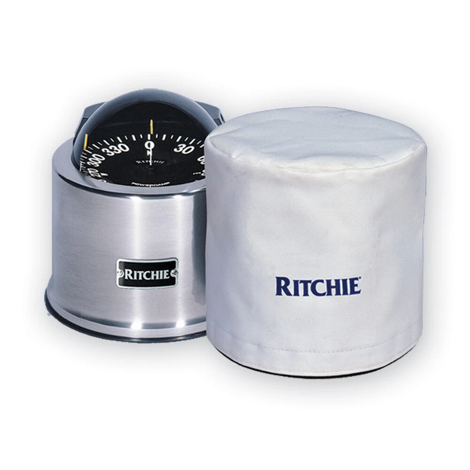 Ritchie GM-5-C 5" GlobeMaster Binnacle Mount Compass Cover - White bundle - Image 1 of 1