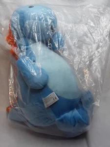 Cubbies blau orange Dinosaurier Plüsch für individuelle Stickerei 14 Zoll groß - Bild 1 von 4