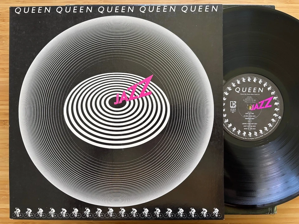 Queen - Jazz (Elektra 6E-166) 1978 Classic Rock - Image 1 of 1