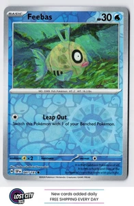 Feebas 041/191 - SV08: Surging Sparks Common REVERSE Holo NM - Picture 1 of 2
