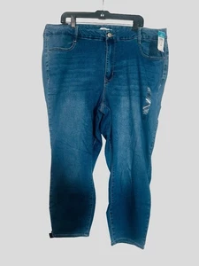 Rue 21 Rue+ Curvy Ultimate Stretch High-Rise Skinny Jeans Damen Gr. 24R - Bild 1 von 7