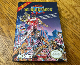 Double Dragon II Revenge complete in box seal 2 nintendo nes poster factory MINT