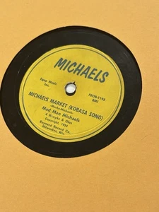 RAYNARD/MICHAELS 78 RECORD/MAD MAN MICHAELS/KOBASA SONG/CZARNINA KID - Imagen 1 de 4