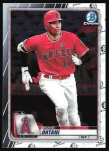 2020 Bowman Chrome Shohei Ohtani #58 Los Angeles Angels Baseball Card - Picture 1 of 2