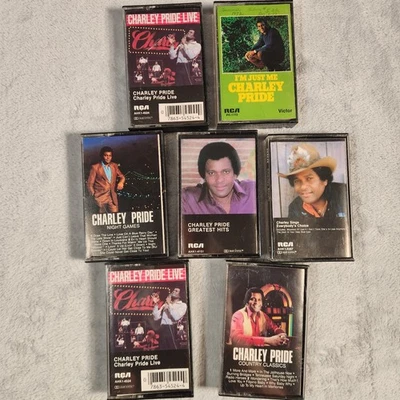 Charley Pride Cassette Tapes: Everybody's Choice, I'm Just Me, Greatest Hits - Image 1 of 4