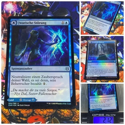 MTG Jwari Disruption / Ruins 🇩🇪 ⚪️ NM FOIL Magic TCG Zendikar Rising 2020 OG - Bild 1 von 4
