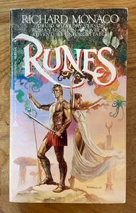 Runes by Richard Monaco - vintage 1984 Ace fantasy pb, Vallejo GGA cover - Picture 1 of 6