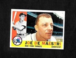 Joe de Maestri 1960 Topps #358 - casi nuevo+++ 3,99 costo máximo de envío - Imagen 1 de 1