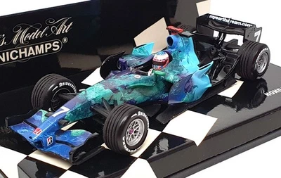 Minichamps 1/43 Scale 400 070007 - F1 Honda RA107 #7 Jenson Button 2007 - Image 1 of 4