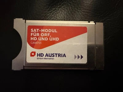 HD Austria CAM701 SAT-Modul mit intrigierter ORF Sim Karte - Bild 1 von 2