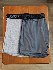 Paquete de 2 - Calzoncillos boxer grises Aero Performance Stretch Pouch - Grande 36-38 - Imagen 1 de 6