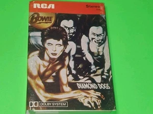 1974 DAVID BOWIE DIAMOND DOGS Audio Cassette Tape In VGC (See Pics) - Picture 1 of 5