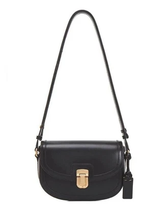 Bolso Bandolera Joy Gryson de Hombro Cartera en Negro Dorado Herrajes Nuevo sin Etiquetas Foto 1 de 4