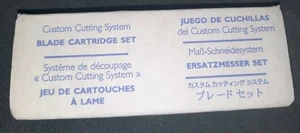 Creative Memories Custom Cutting System Blade Cartridge Set Blue Green Red NEW - Picture 1 of 2