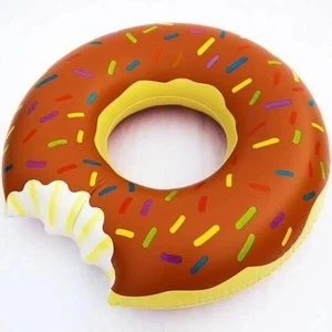 U.s. Pool Supply Giant 4 Fuß aufblasbarer Donut Poolring Schlauchschwimmer, orange - Bild 1 von 1