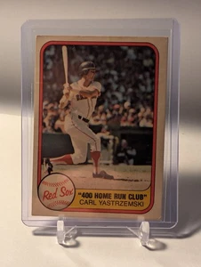 1981 Fleer - Carl Yastrzemski #638 - Picture 1 of 2