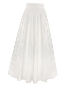 Maxi Skirts for Women Renaissance Skirt High Waist Black Long Skirt - Picture 1 of 6