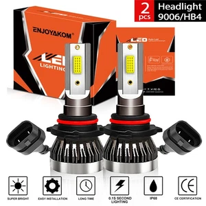 LED Headlight Bulbs Low Beam Light 2x For Chevrolet Silverado 2500 HD 2001-2006 - Picture 1 of 12