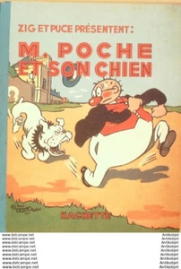 Zig et Puce M Poche et son Chien Hachette St-Ogan 1938 Eo - Picture 1 of 5