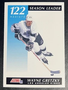 Wayne Gretzky 1991 Score #295 - Ice Hockey HOF - Picture 1 of 2