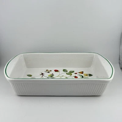 Vintage James Kent Old Foley Wild Strawberry Rectangular Oven Roasting Dish - Image 1 of 4