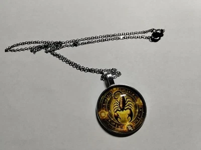 Halskette mit Anhänger Amulett / SKORPION - Bild 1 von 4