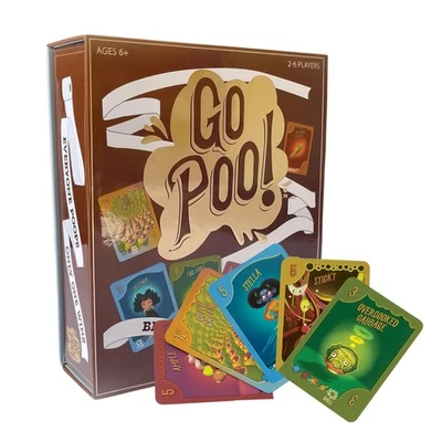Paper House ：GO POO! Hilarious card collection game Cards Games Humorous Board - image 1 of 4