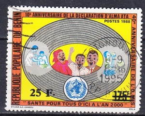 BN BENIN 0786 U OHMS REVALORIZADO USADO CIRCULADO - Imagen 1 de 1