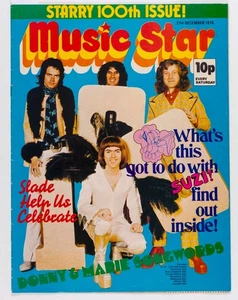 Slade DAVID BOWIE Sparks MUSIC STAR MAGAZINE December 1974 Essex ALVIN STARDUST - Picture 1 of 5